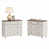 Rustic White/Brown
