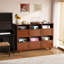 Armoire de rangement pour disques 2 étages Mid Century-791994887