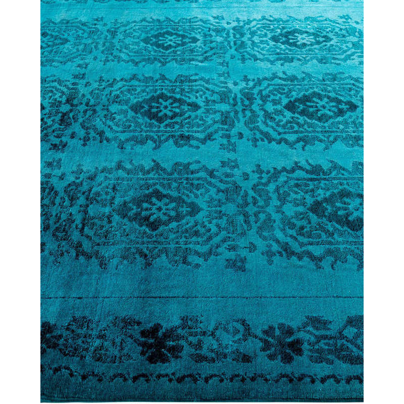 Overyed One-of-a-Kind Rectangle 6'2" X 9' Hand Knotted Area Rug