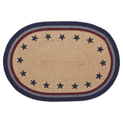 Geometric Oval Placemat