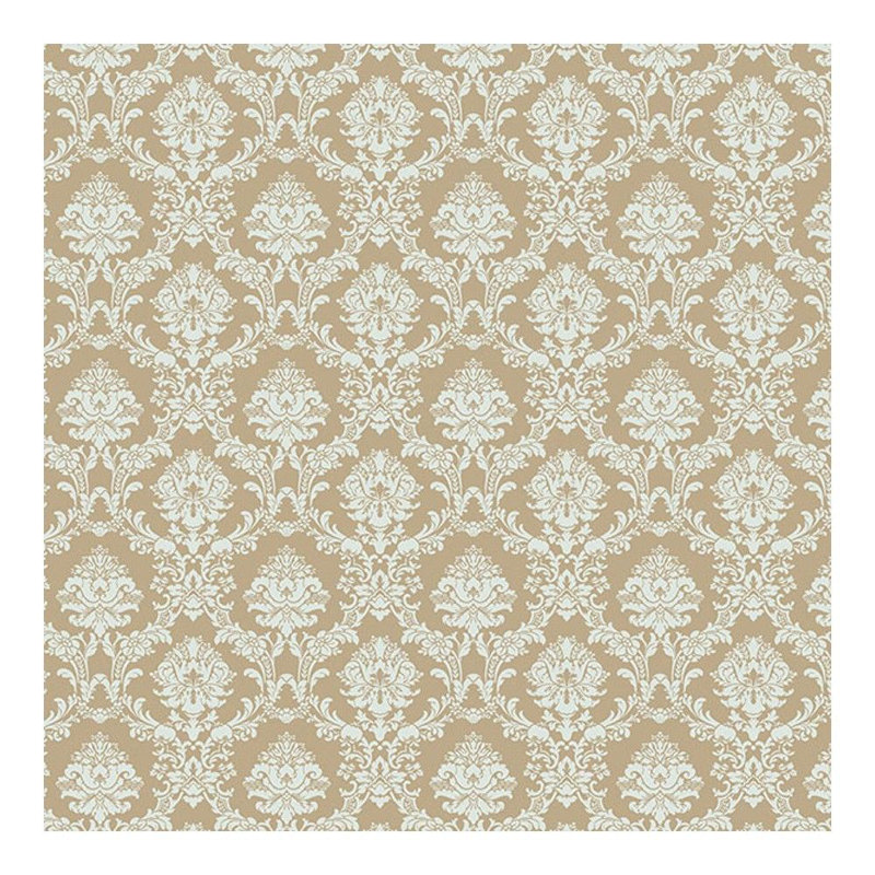 Rouleau de papier peint Lhantillony, Blanc / Beige