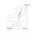 Modern aesthetic comfortable rotating chair