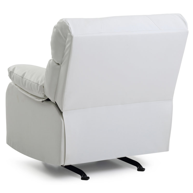 Fauteuil inclinable Manny, blanc, Blanc