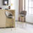 Bobi 30” Seat Height Upholstered Bar Stools With Plated Frame-111999872