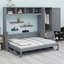 Lit escamotable Murphy avec placard et tiroirs-380691703