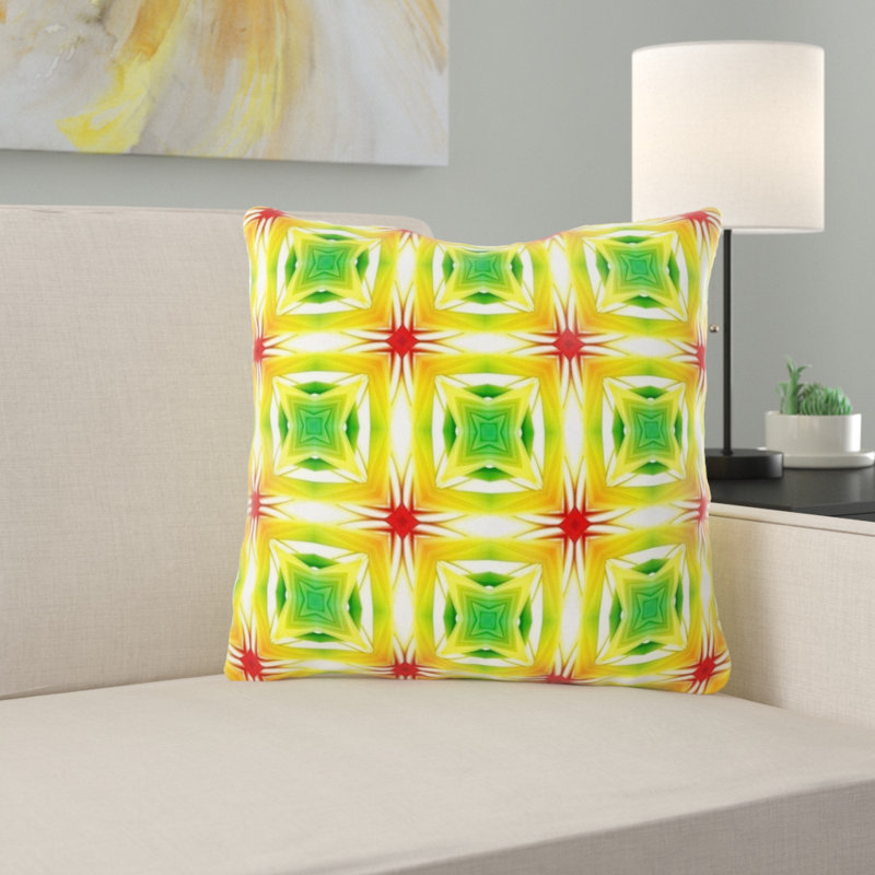 Coussin décoratif à motif, Intérieur