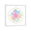 Floral Center Flower 1 Piece Wall Art on Canvas-1938362514-1938362541