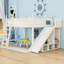 Lit mezzanine en bois avec tablettes de rangement et garde-robe-1148204774-1148204771