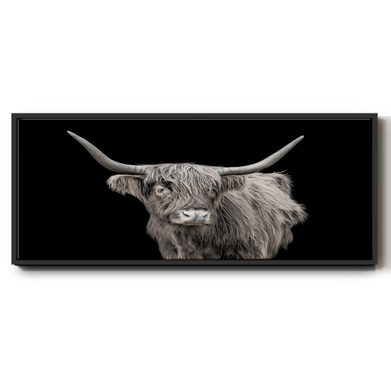 It's It's Mooood I - Toile encadrée, H 12 po x l 30 po