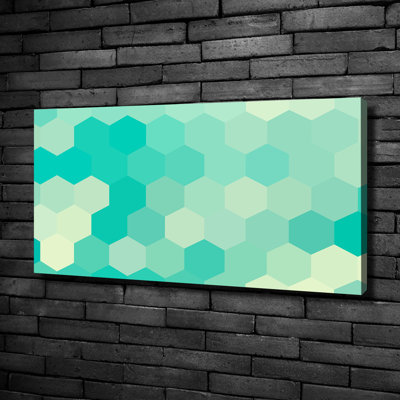 Geometric Background - Wrapped Canvas Print