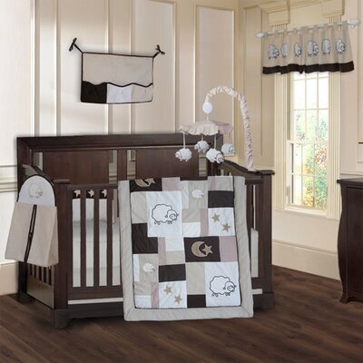 Abbotsford Sheep/Lamb Baby 9 Piece Crib Bedding Set -  Harper Orchard, 8EC371D314374D03838EC6AA0D2AC44C