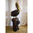 Hand Crafted Outdoor Pelican on Tree Stump Bronze Statue Fountain 43" x 24" x 76"H