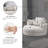 Quamere Swivel Chair with Storage Ottoman,oversized chair,barrel chair,Lounge Club Big Round Chair-2098342080