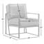 Fauteuil en cuir fleur Gains-334749409