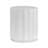 Kavala Hand-Crafted Fluted Textured Cement Side Table