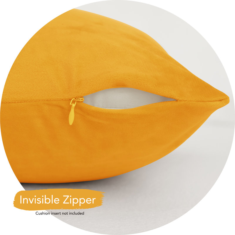 Rectangular Velvet Pillow Cover, Gold