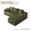 Canapé 2 pièces avec coussin Kustas Boneless-353236079