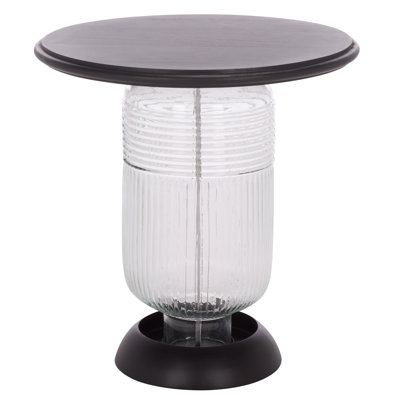 Table d'appoint en verre Badgley Karana