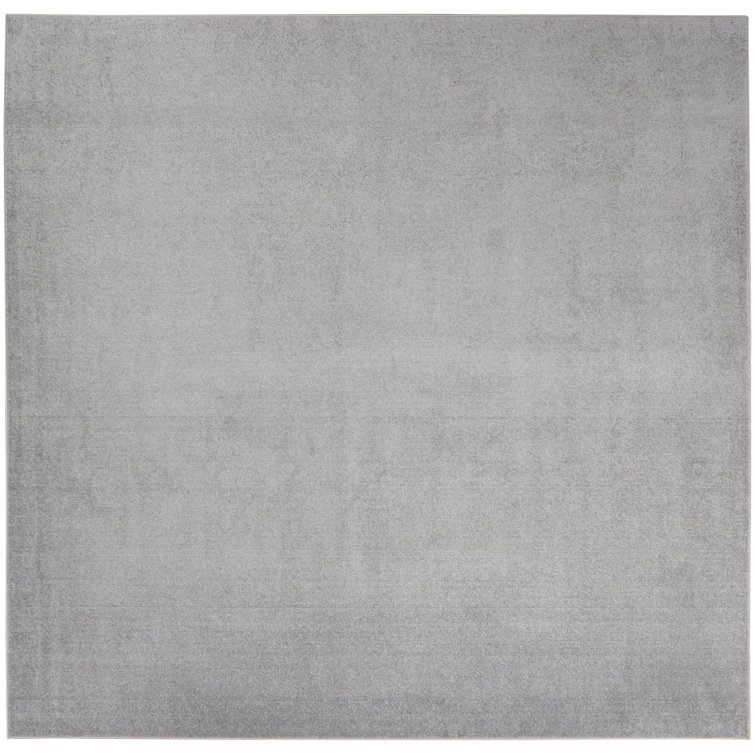 Tapis intérieur / extérieur argent / gris Nourison Essentials