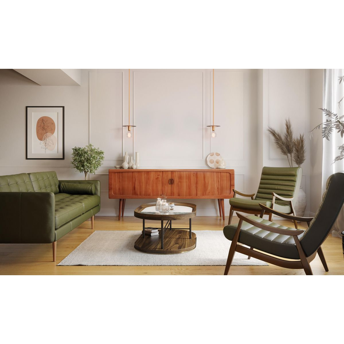 Single Light Dimmable Pendant, Brushed Bronze