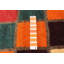 Tapis orange 2 pi 10 po x 5 pi 6 po Helbe Gabbeh