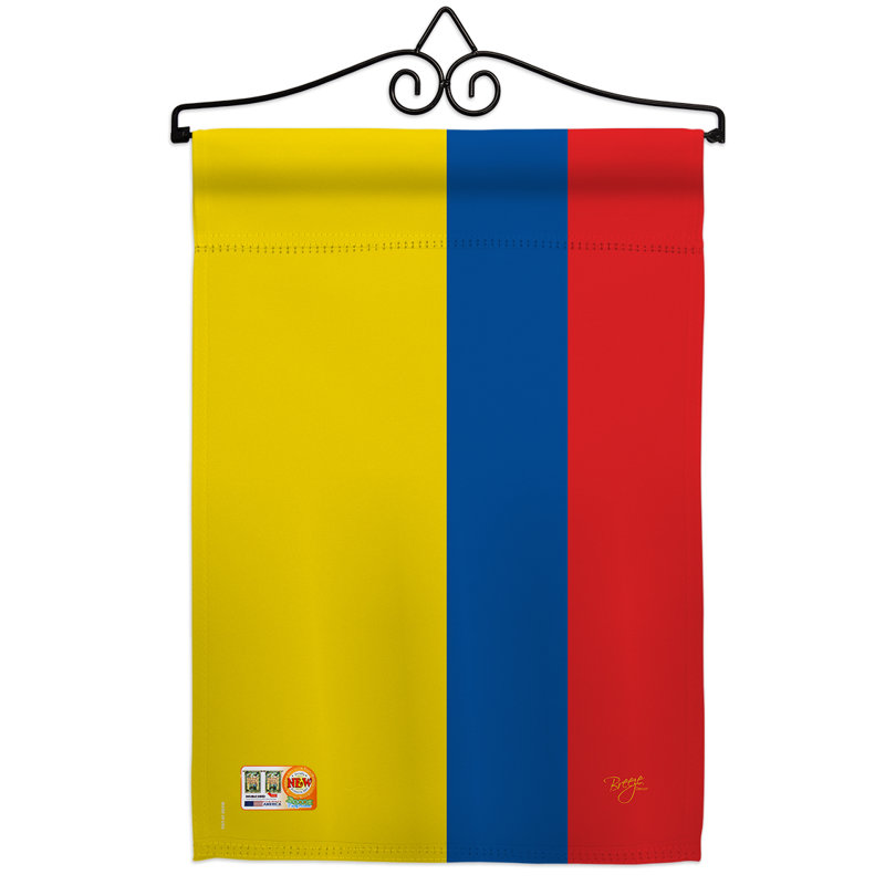 Double Sided 18.5'' H x 13'' W Polyester Garden Flag