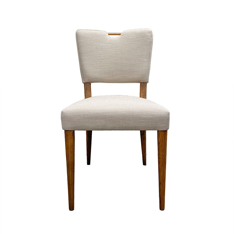 Chaise en bois massif Brielle