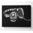 Headphones B N W - Wrapped Canvas Print-1547546116