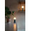 Shore Table Lamp Smoke Grey With G95 LED Bulb US