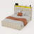 Ivy Bronx Velvet Upholstered Bed Frame With 4 Drawers, Power Outlets & LED Lights-260935354