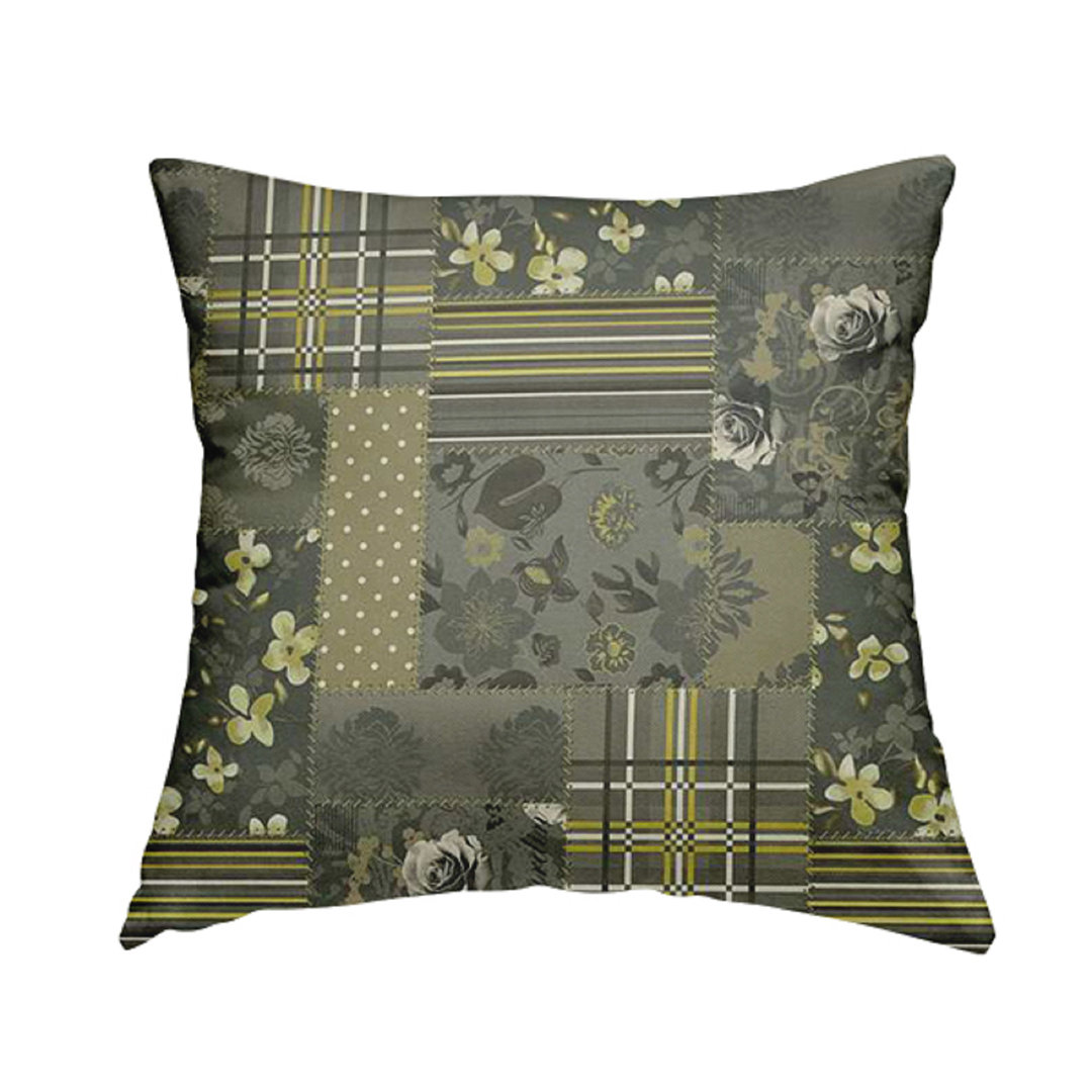 Velarde Patchwork Rectangular Cushion