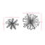 Weisinger 2-Piece Metal Starburst Decorative Sculptures