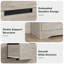 118.9 cm W Chest of 6 Drawers-1968889232