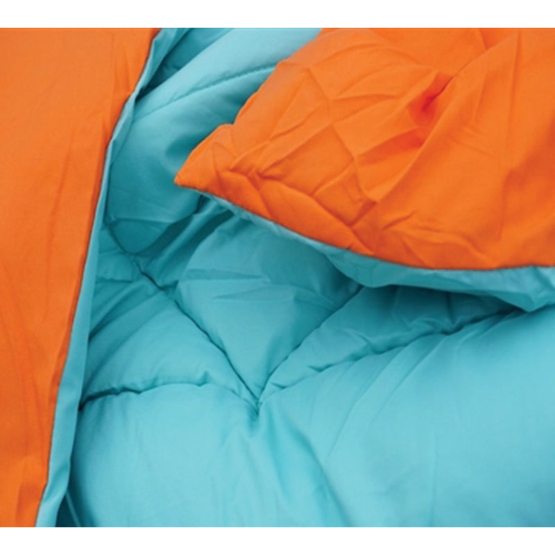 Reversible Microfiber Oversized Comforter, Full Comforter, Solid Black