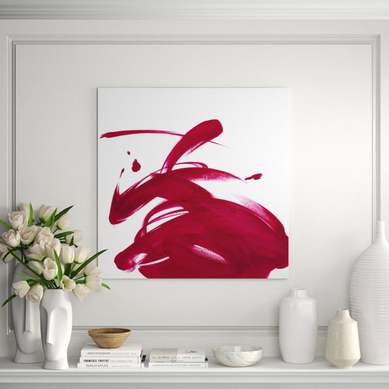 Color Rush II Print by Janice Sadler, Brush Gel, 24" H x 24" W