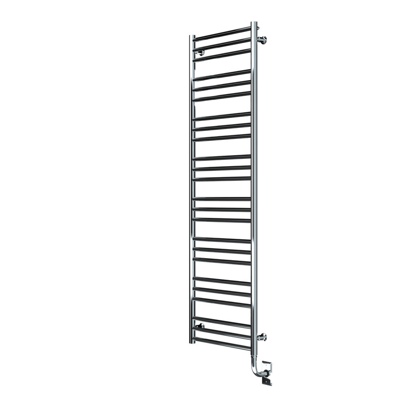 Porte-serviettes mural électrique chauffant 19,5 "x64" Sorano - Chrome, Garantie à vie, H 64 po x l 19,5 po x P 2,75 po