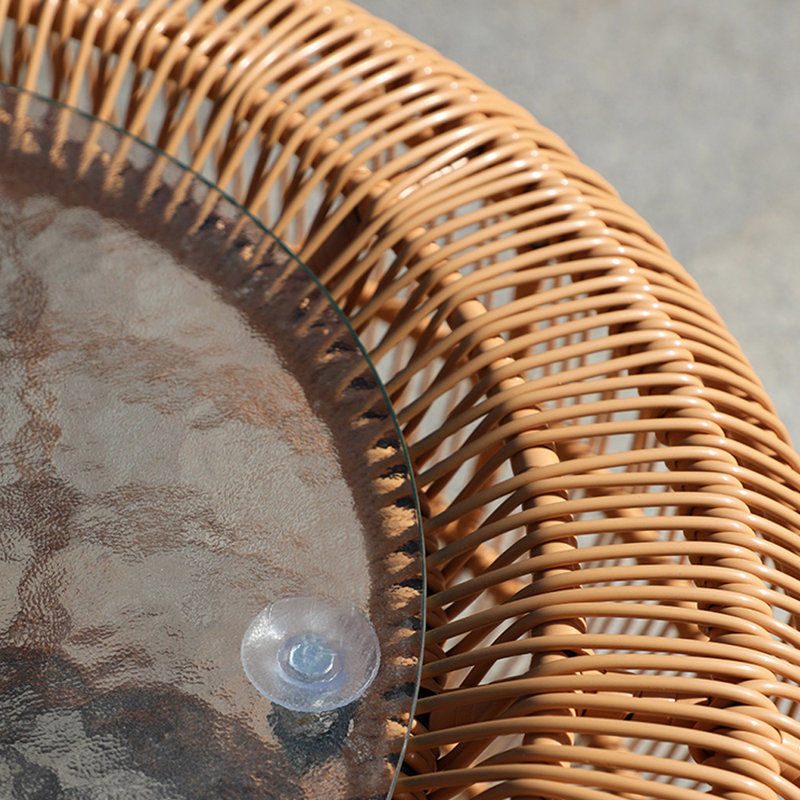 Table d'appoint ronde d'extérieur 28,74 po Atilus