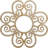 Cohen Wood Fretwork Pierced Ceiling Medallion-63411958-63411959