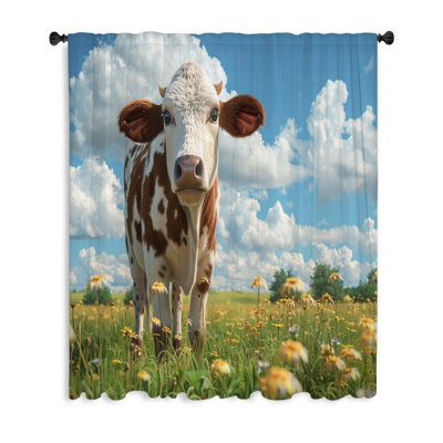 Rideaux de fenêtre Curious Cow