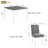 Modern Compact Dining Table Sets, Durable Wood Construction, Perfect For Small Kitchen Dining
