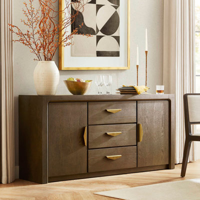 American-style retro minimalist high-end sideboard