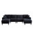122.5-Inch Oversized U-Shaped Modular Sofa
