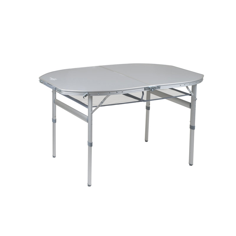 Dunleith Oval Outdoor Camping Table - 120 cm W 80 cm D