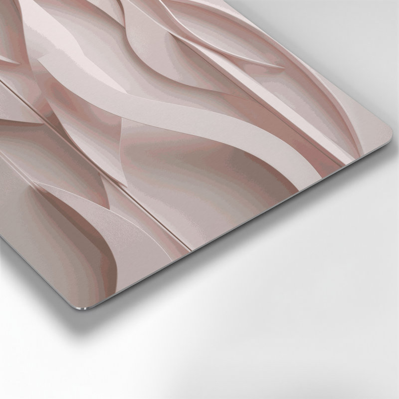 Minimalism 86 Grey Metal Wall Art, 20" H x 30" W