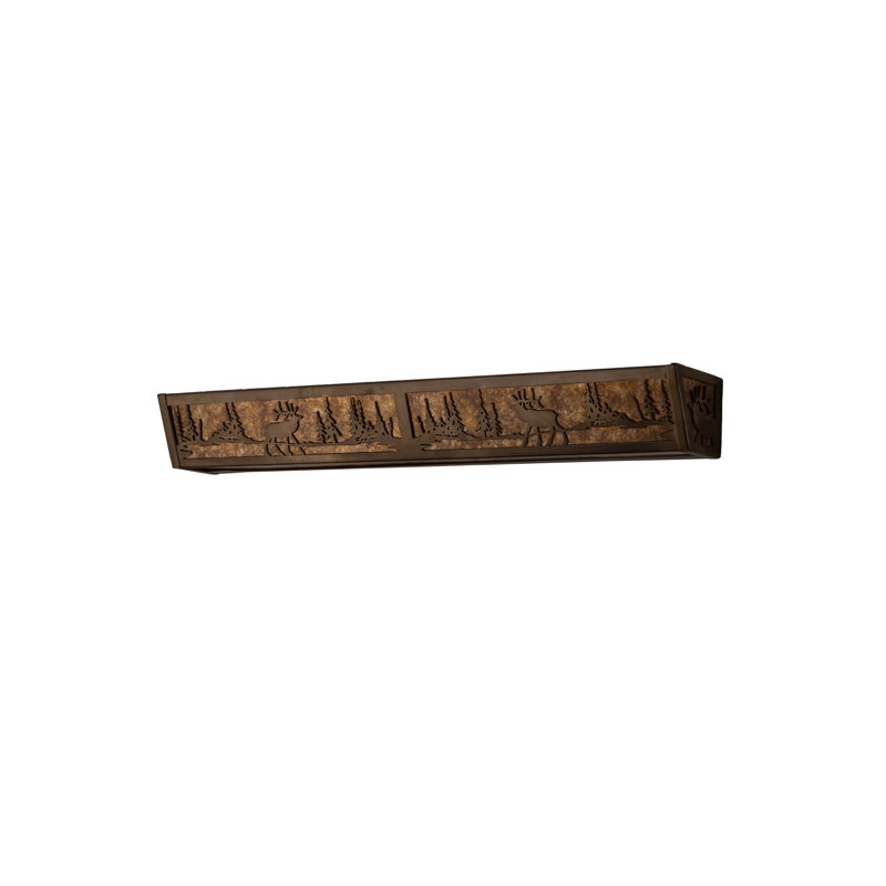 Rustic Lodge 6 - Light Bath Bar