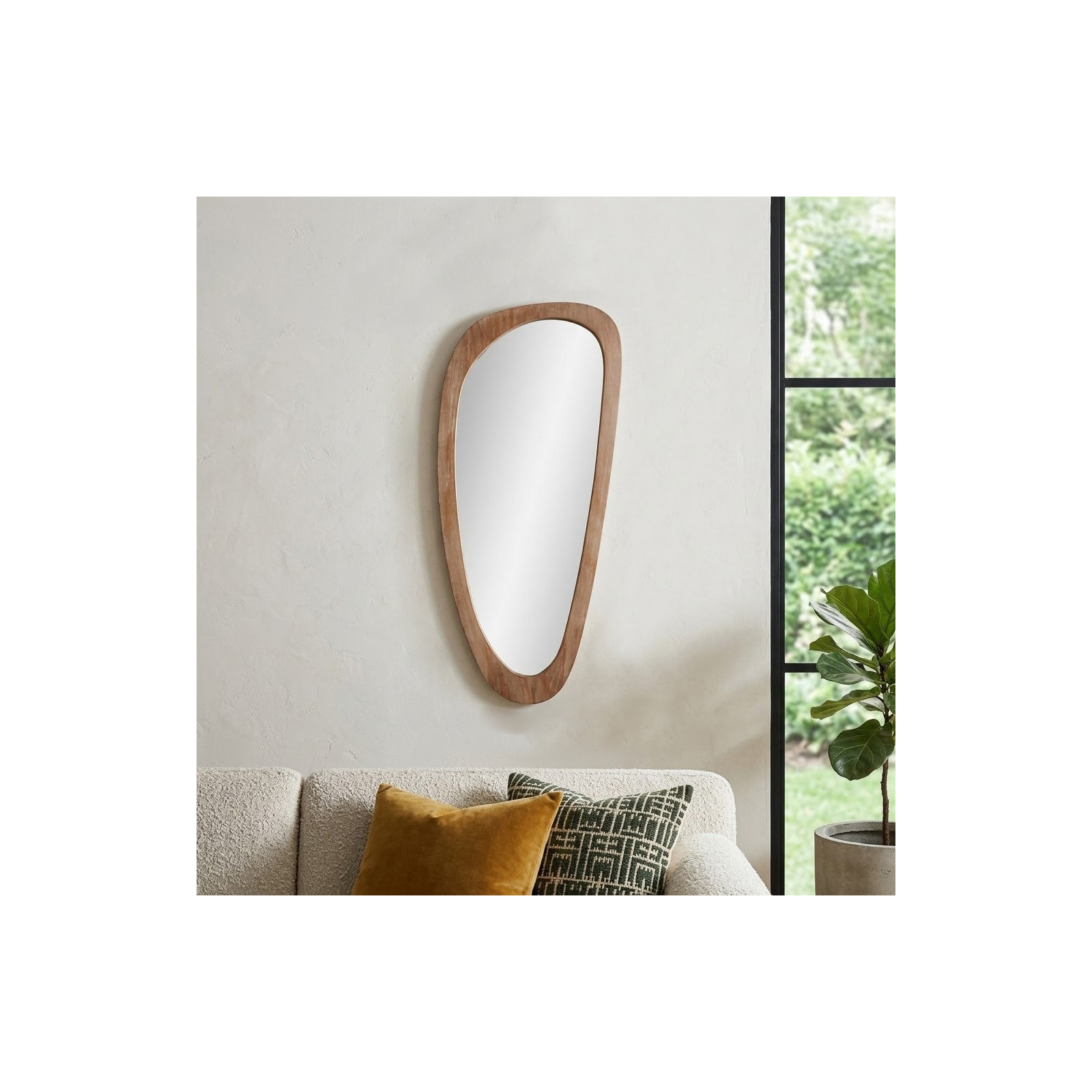 Neptune Egg Shaped Mirror