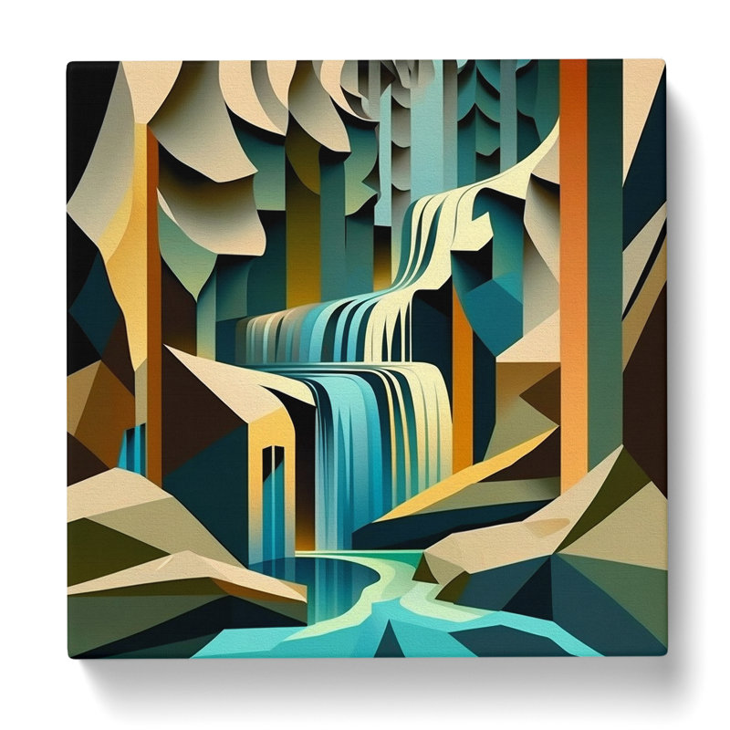 Modern Wall Art - Wrapped Canvas - Framed Print