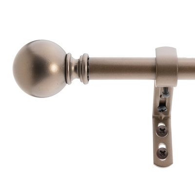 Tringle à rideaux simple ajustable Aaria