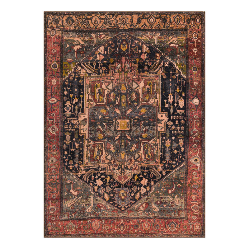 Tapis décoratif, Rectangle 6 pi 7 po x 9 pi