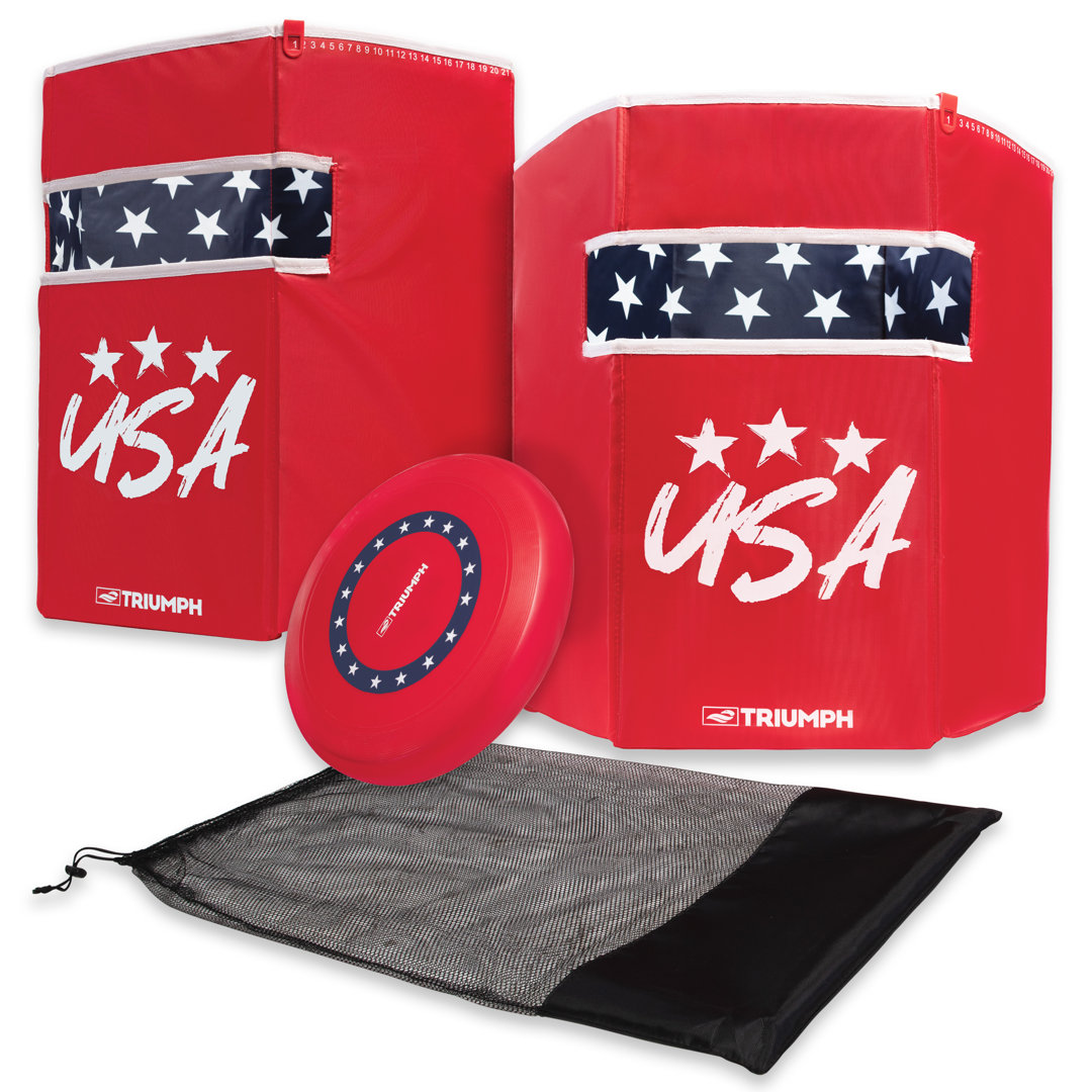Patriotic Disc Flyerz Backyard Target Game Triumph Sports